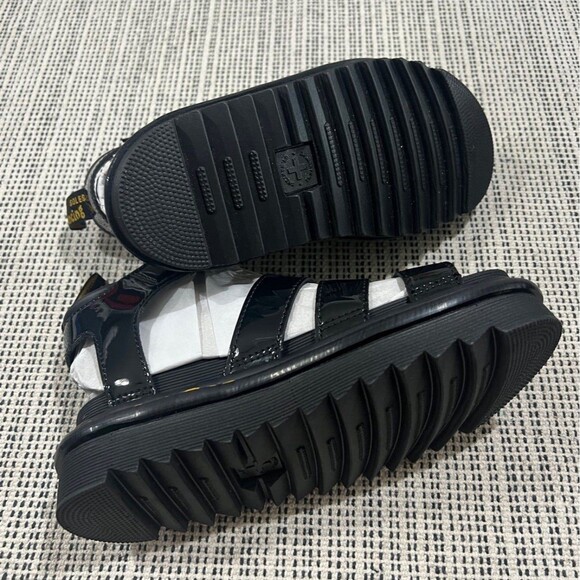 Dr Martens Womens Blaire Patent Lamper Black US L9 new - Picture 3 of 5